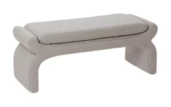 Bankje Nafya Bouclé, 119cm