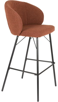 Barkruk Lysandra Bouclé (zithoogte 75cm)