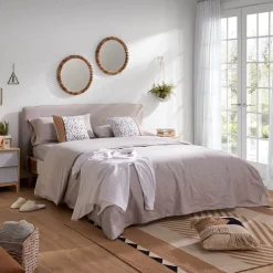Bed Dyla kleur Beige