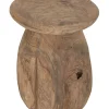Bijzettafel Bromo Teakhout, Ø35cm