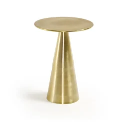 Bijzettafel Rhet 39cm, kleur goud