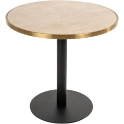 Bistrotafel Brazza Marmerlook, 80cm