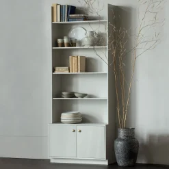 Boekenkast Madu Grenenhout, 200 x 80cm