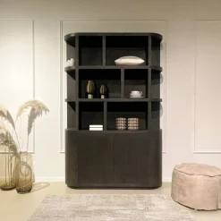 Boekenkast Novero Eiken, 220 x 145cm