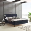 Boxspring Nora kleur donkerblauw