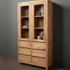 Buffetkast Corona Teak met 2 deuren en 6 laden