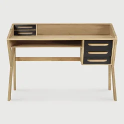 Bureau Origami Geolied Eikenhout, 135 x 55cm