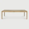 Cowork Bureau Bok Gevernist Eikenhout, 240 x 140cm