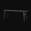 Deens Ovale Eettafel Aura Acaciahout, kleur Espresso