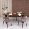 Deens Ovale Eettafel Cortez Mangohout