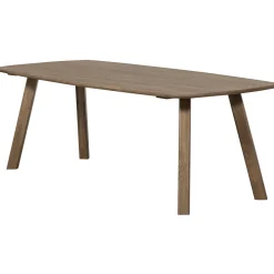 Deens Ovale Eettafel Tablo Eikenhout, Met Haarlem 4-standen poot