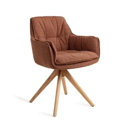 Draaibare Eetkamerstoel Akune Revolve Oak