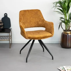 Draaibare Eetkamerstoel Capp Velvet