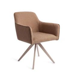 Draaibare Eetkamerstoel Hofu Turn Beige