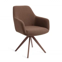 Draaibare Eetkamerstoel Hiroo Turn Brown