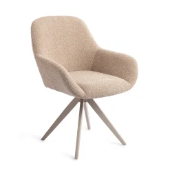 Draaibare Eetkamerstoel Kushi Turn Beige