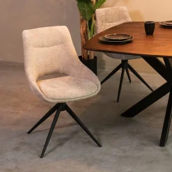 Draaibare Eetkamerstoel Marlow Elite stof