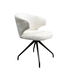 Draaibare Eetkamerstoel Milly Chenille