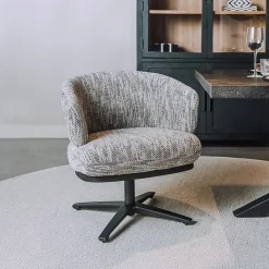 Draaibare Eetkamerstoel Perca Lounge