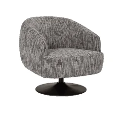 Draaifauteuil Barga Geweven stof