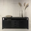 Dressoir Norris Mangohout en staal