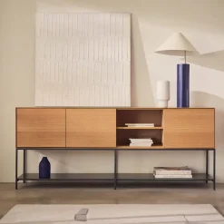 Dressoir Vedrana Eiken, 195cm