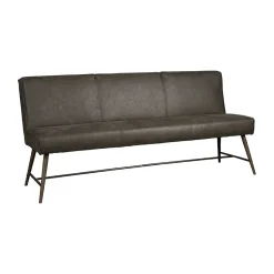 Eetkamerbank Belmonte 185cm, kleur grijs