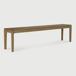 Eetkamerbank Bok Teakhout, kleur Bruin
