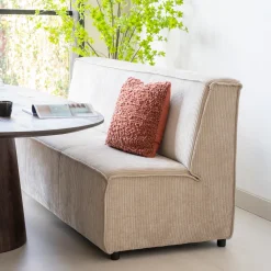 Eetkamerbank 175cm, kleur beige