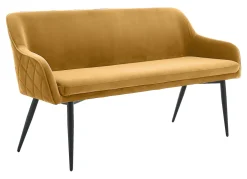 Eetkamerbank Tynise Velvet, 160cm