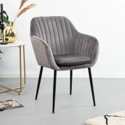 Eetkamerstoel Albin Black Velvet