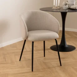 Eetkamerstoel Cristi Structuurstof