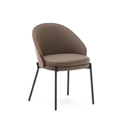 Eetkamerstoel Eamy Lederlook