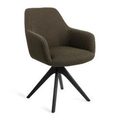 Eetkamerstoel Hiroo Revolve Oak Black