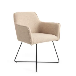 Eetkamerstoel Hofu Cross Black