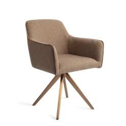 Eetkamerstoel Hofu Turn Rose Gold, Draaibaar