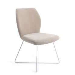 Eetkamerstoel Ikata Cross White