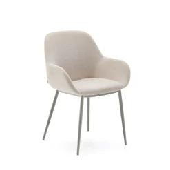 Eetkamerstoel Konna kleur Beige