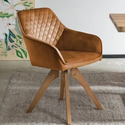Eetkamerstoel Mercur Velvet, draaibaar