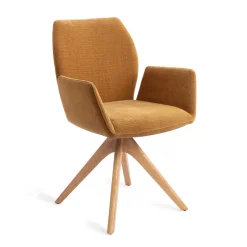 Eetkamerstoel Misaki Revolve Oak Natural