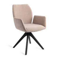Eetkamerstoel Misaki Revolve Oak Black