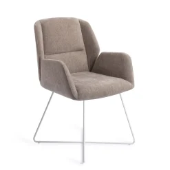 Eetkamerstoel Myoko Cross White