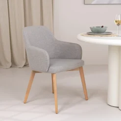 Eetkamerstoel Nelida Naturel poot