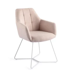 Eetkamerstoel Noto Beehive White