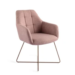Eetkamerstoel Noto Cross Rose Gold