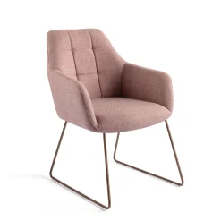 Eetkamerstoel Noto Slide Rose Gold