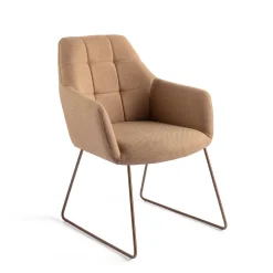 Eetkamerstoel Noto Slide Rose Gold