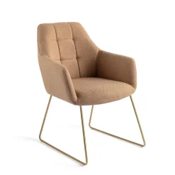 Eetkamerstoel Noto Slide Gold
