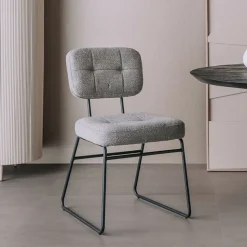 Eetkamerstoel Padola Bouclé