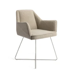 Eetkamerstoel Tome Cross Steel